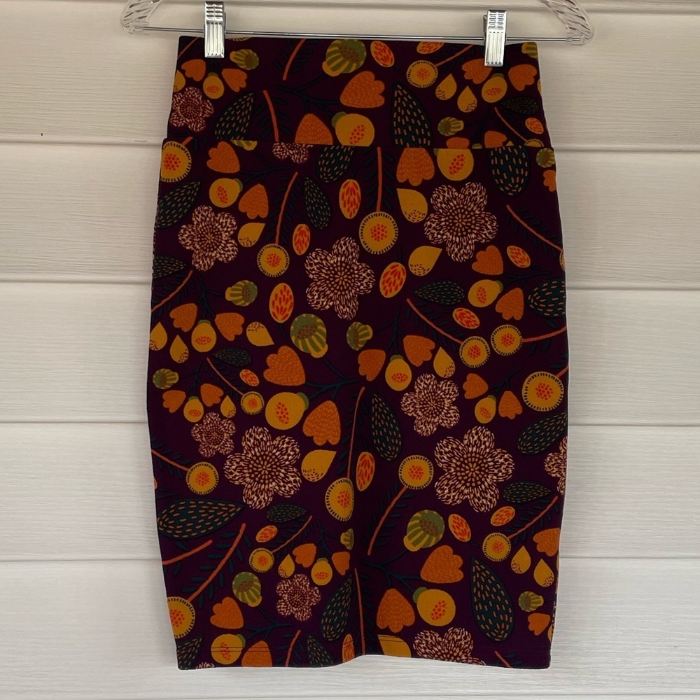LulaRoe Cassie Pencil Skirt Sz XS